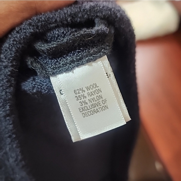 ST. JOHN Collection Women's Wool Blend Black Metallic Pearls Shimmer Dress. - Picture 10 of 11